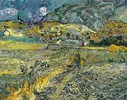Vincent Van Gogh Landscape at Saint-Remy oil painting